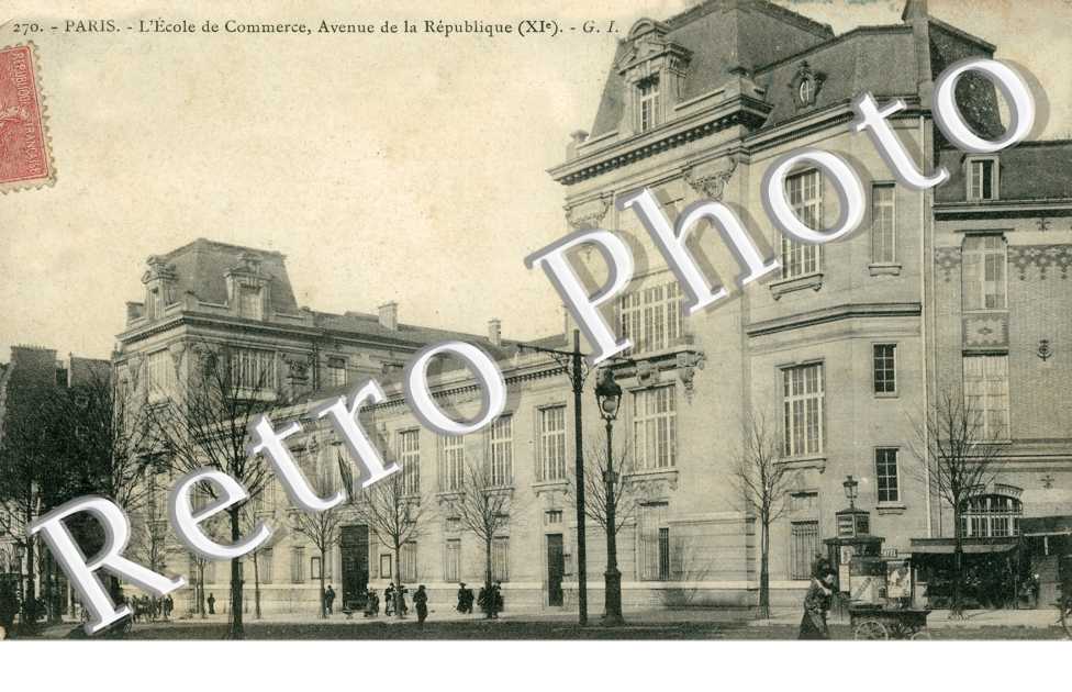 Avenue de la Republique, Ecole de Commerce