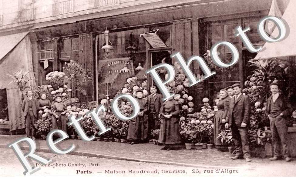 Maison Baudrand, Fleuriste, Rue d&#039;Aligre