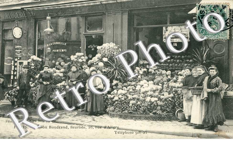 Maison Baudrand, Rue d&#039;Aligre, Fleuriste