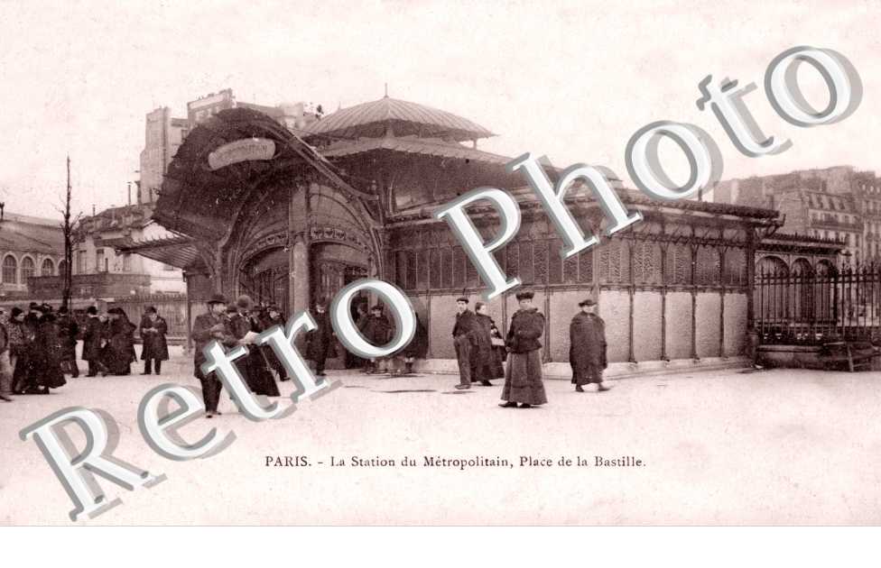 place de la Bastille station de metro