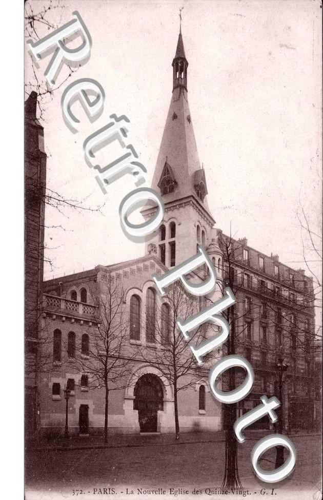 la nouvelle Eglise des Quinze Vingt