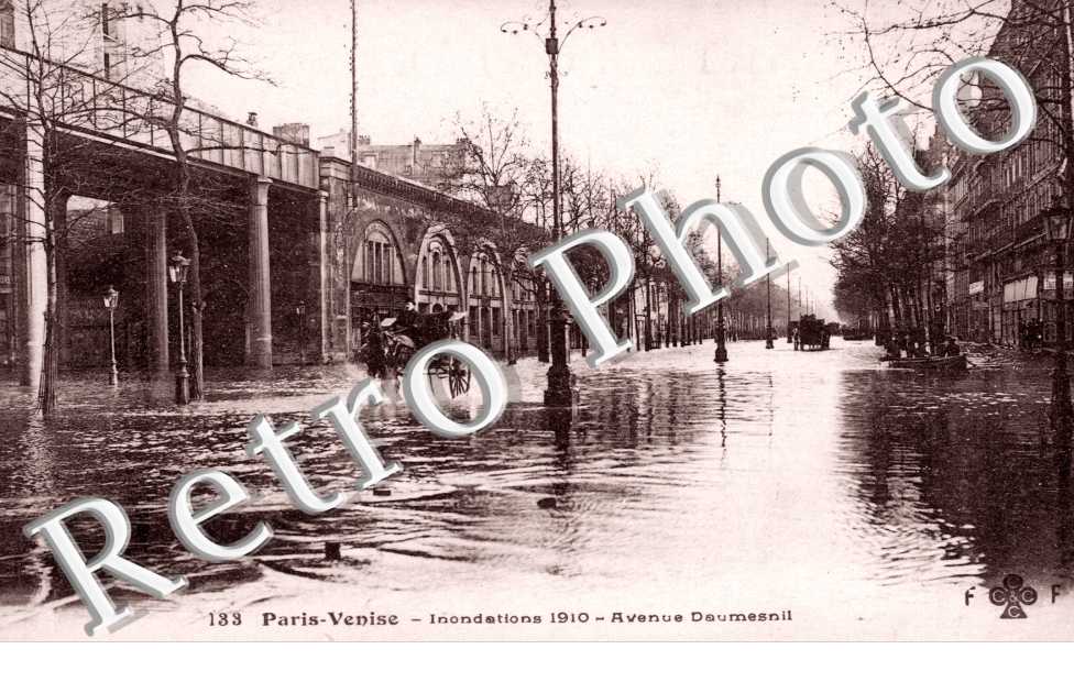 Avenue Daumesnil, Inondations