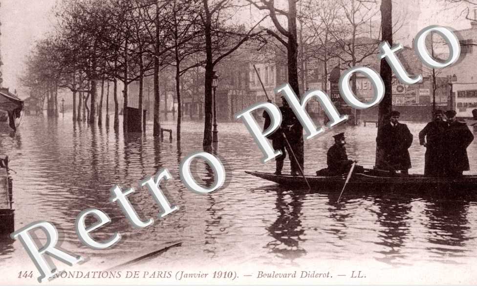 Boulevard Diderot, Inondations