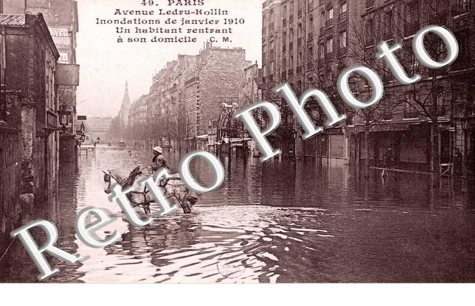Avenue Ledru Rollin, Inondations