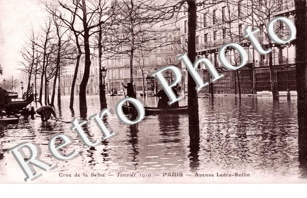Avenue Ledru Rollin, Inondations