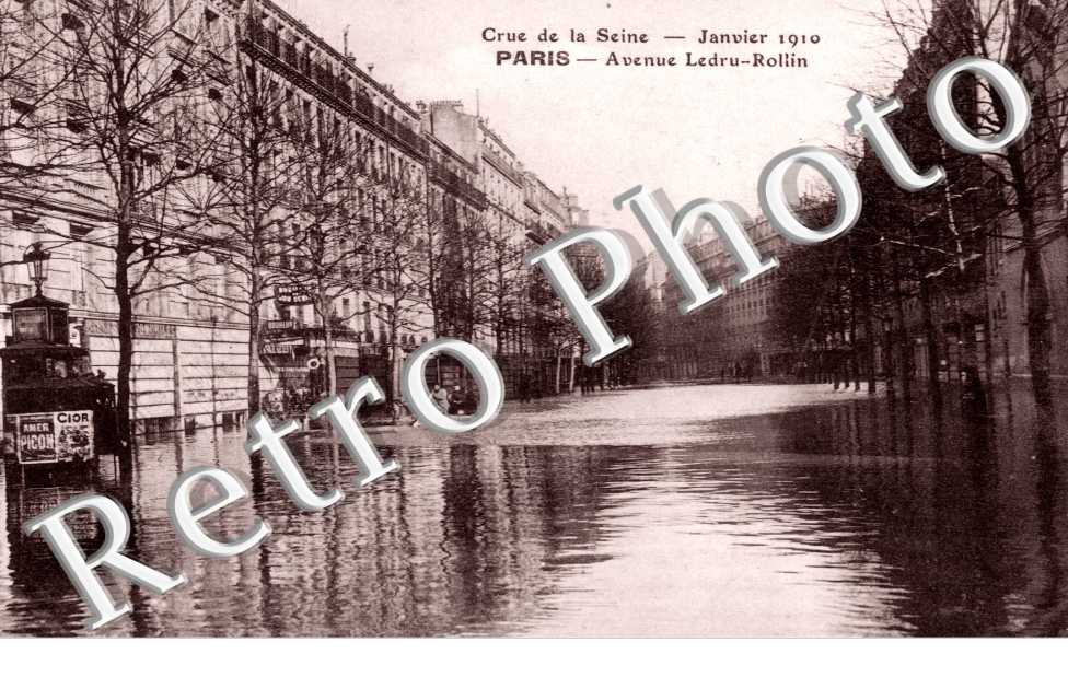 Avenue Ledru Rollin, Inondations