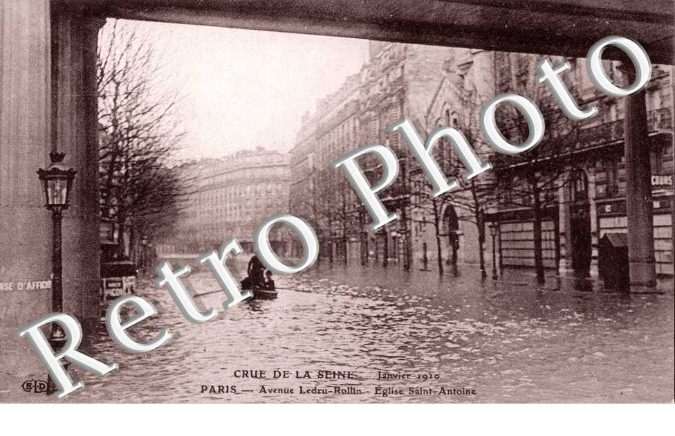 Avenue Ledru Rollin, Inondations