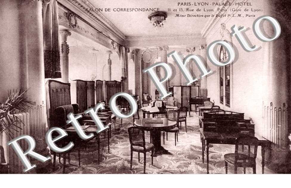 Palace Hotel, Rue de Lyon, Salon de Correspondance