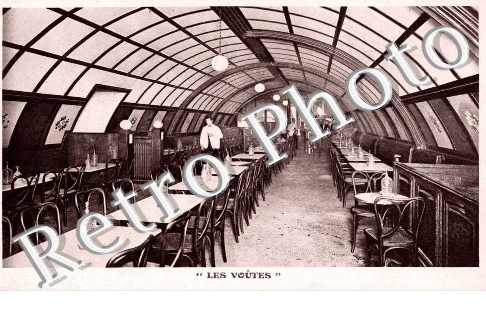 Les Voutes, Cafe Restaurant - 144 a 154 rue de Lyon