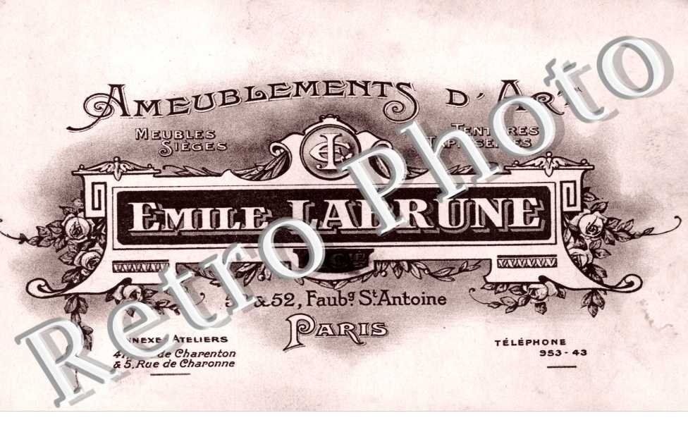 Ameublement d'Art, Faubourg Saint Antoine