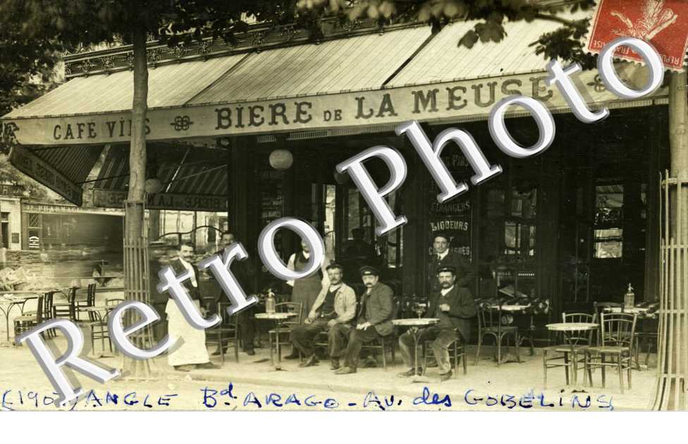 Boulevard  Arago avenue des Gobelins -  Bière de la Meuse