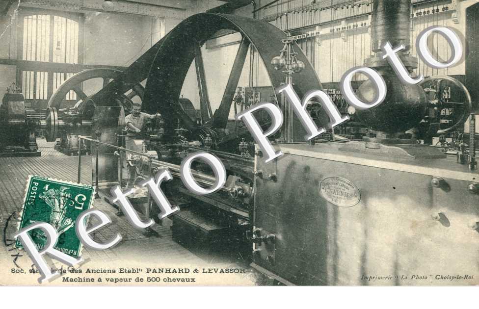 Etablissement Panhard et Levassor, Machine a vapeur de 500 chevaux