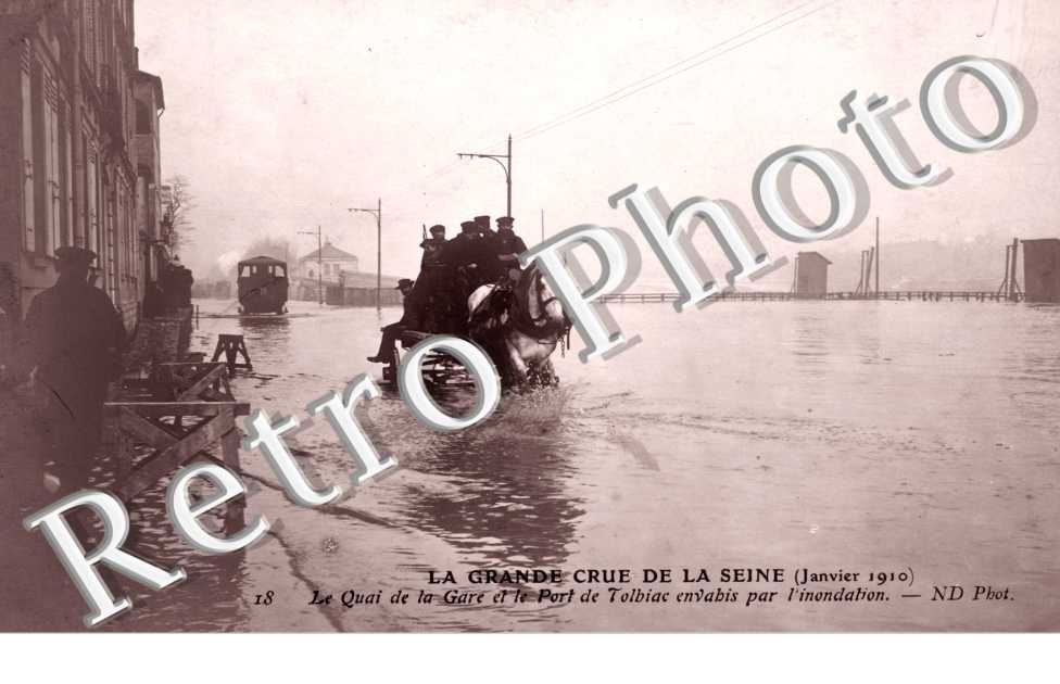 Le quai de la gare et le pont de Tolbiac