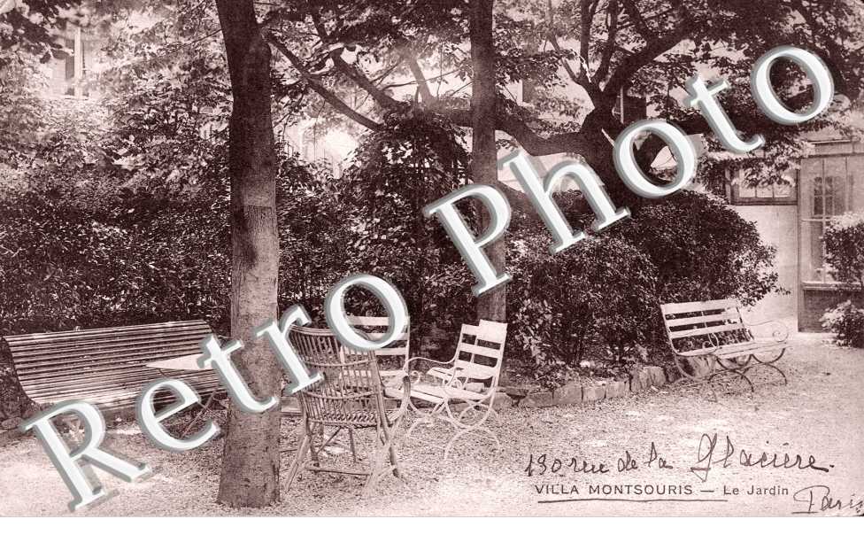 VILLA MONTSOURIS le jardin