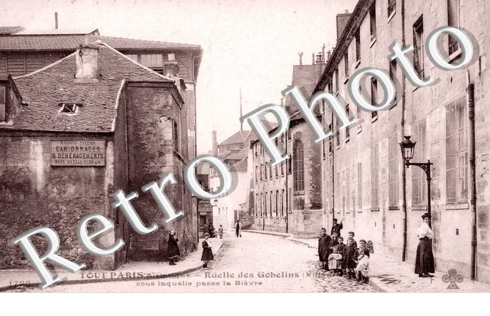 Ruelle des Gobelins sous laquelle passe la Bievre