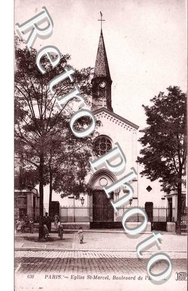 Eglise Saint-Marcel boulevard de l&#039;Hopital