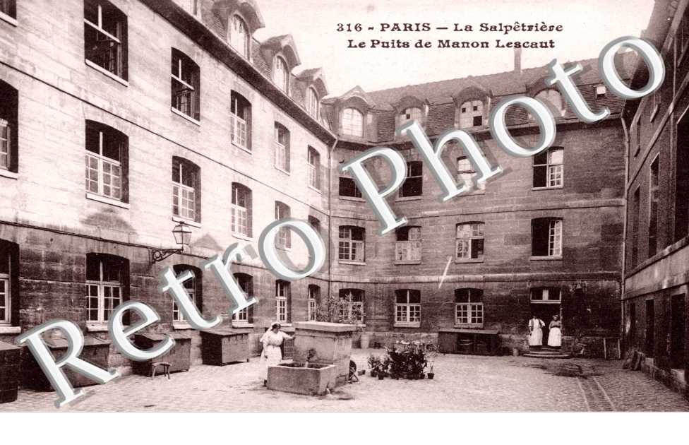 La Salpetriere Le puits de Manon Lescaut