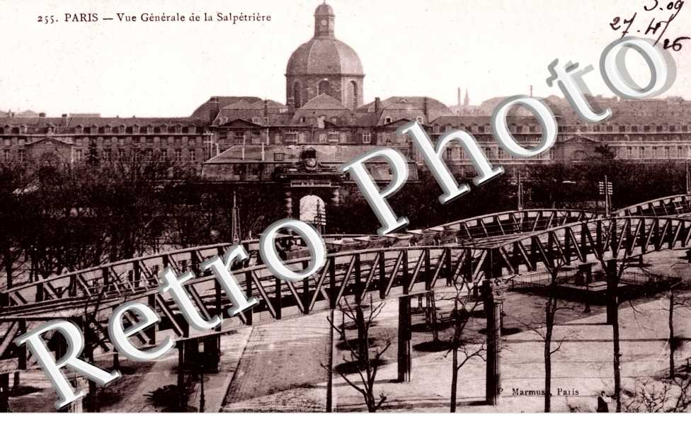 vue generale de La Salpetriere