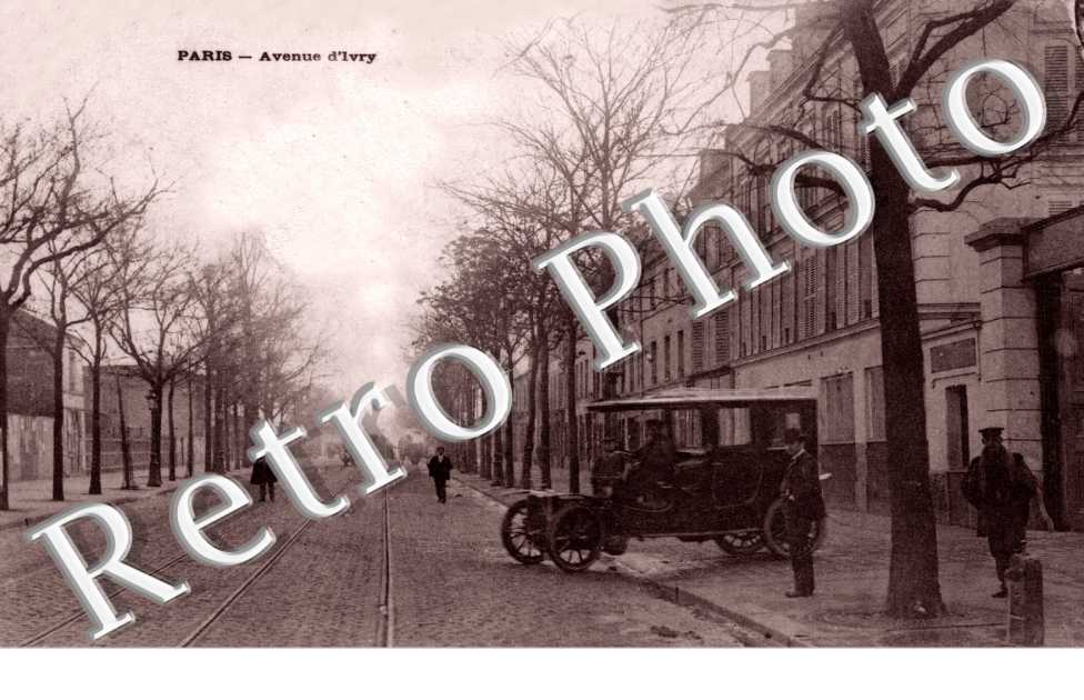 photo village ancien Avenue d Ivry 75 PARIS 13