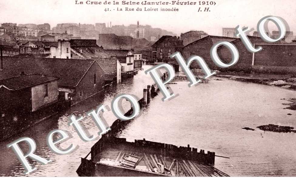 Crue de la Seine, Rue du Loiret