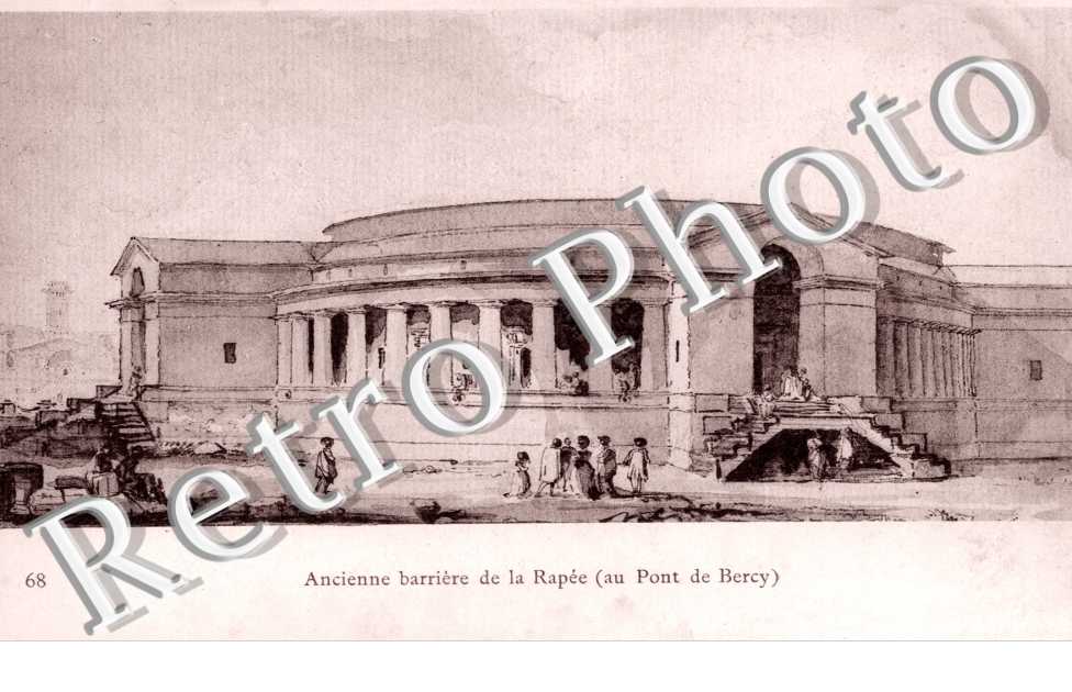 Ancienne barriere de la Rapee (au pont de Bercy)