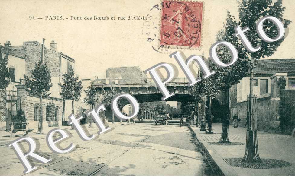 Pont des Boeufs et Rue d&#039;Alesia