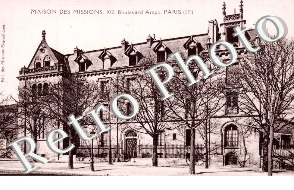 Maison des Missions, Boulevard Arago