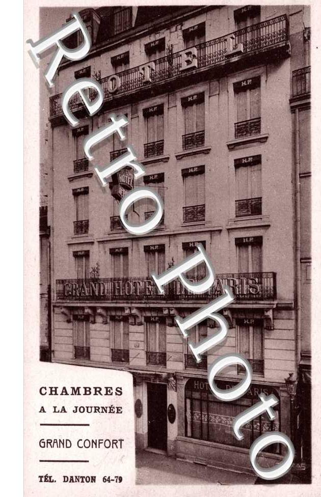 Hotel de Paris, Rue du Depart