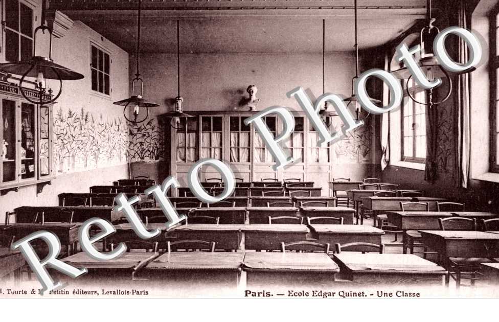 Ecole Edgar Quinet, une classe
