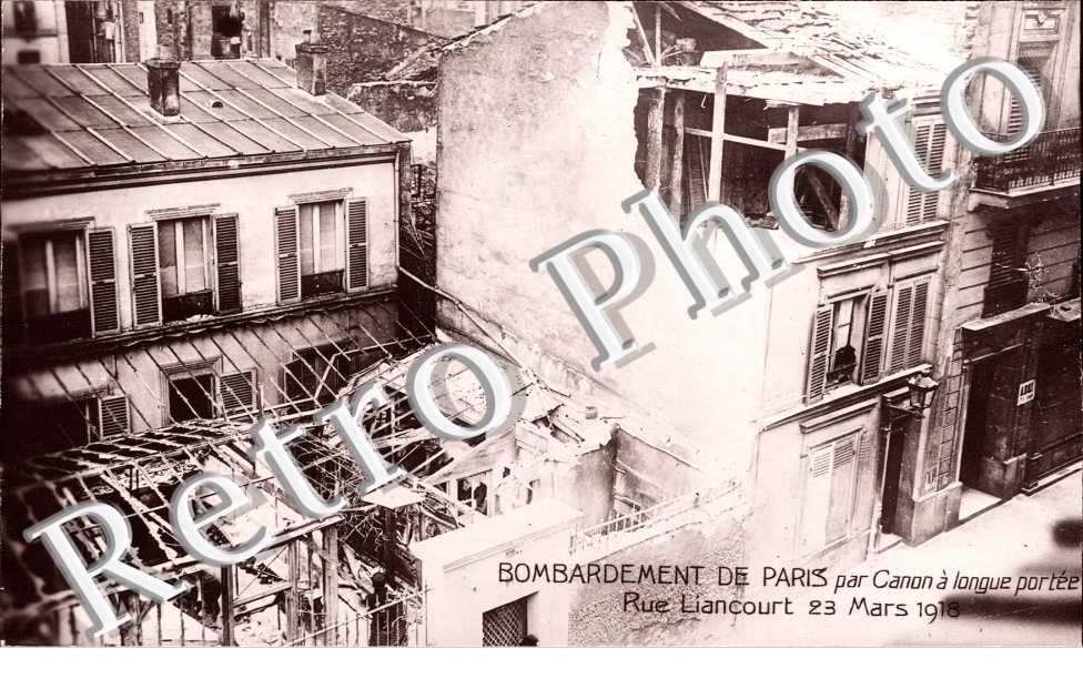 Bombardement de Paris, Rue Liancourt, 23 Mars 1918