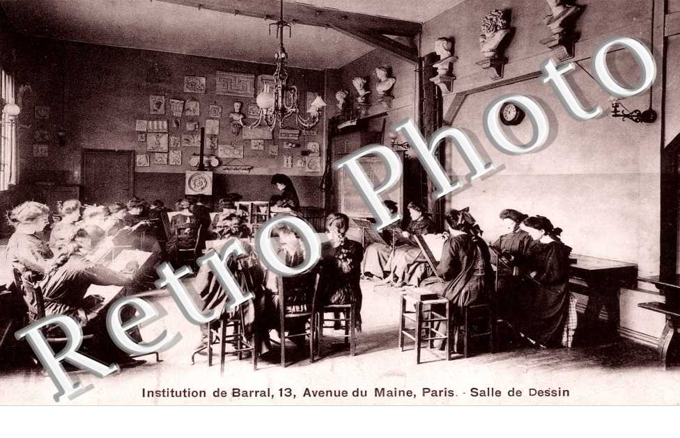 Institution de Barral, Avenue du Maine, Salle de Dessin