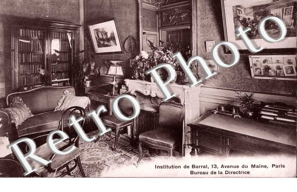Institution Barral, Avenue du Maine, Bureau de la Directrice