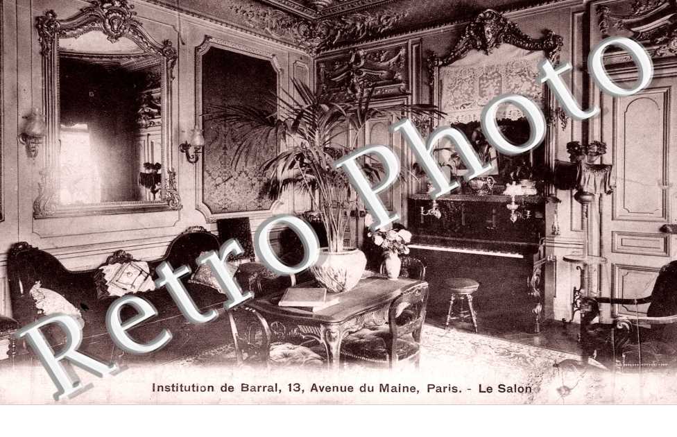 Institution Barral, Avenue du Maine, le Salon