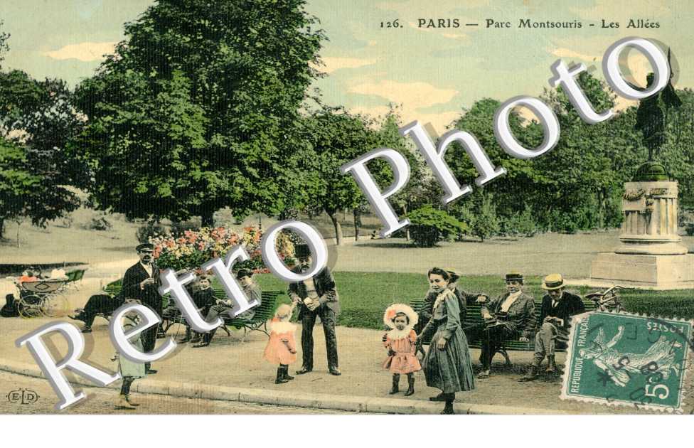 Parc Montsouris, les Allees