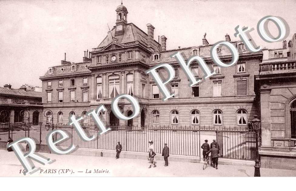 cadeau original avec photo Mairie du 15eme Rue Peclet 75 PARIS 15