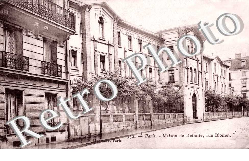 Maison de Retraite, Rue Blomet