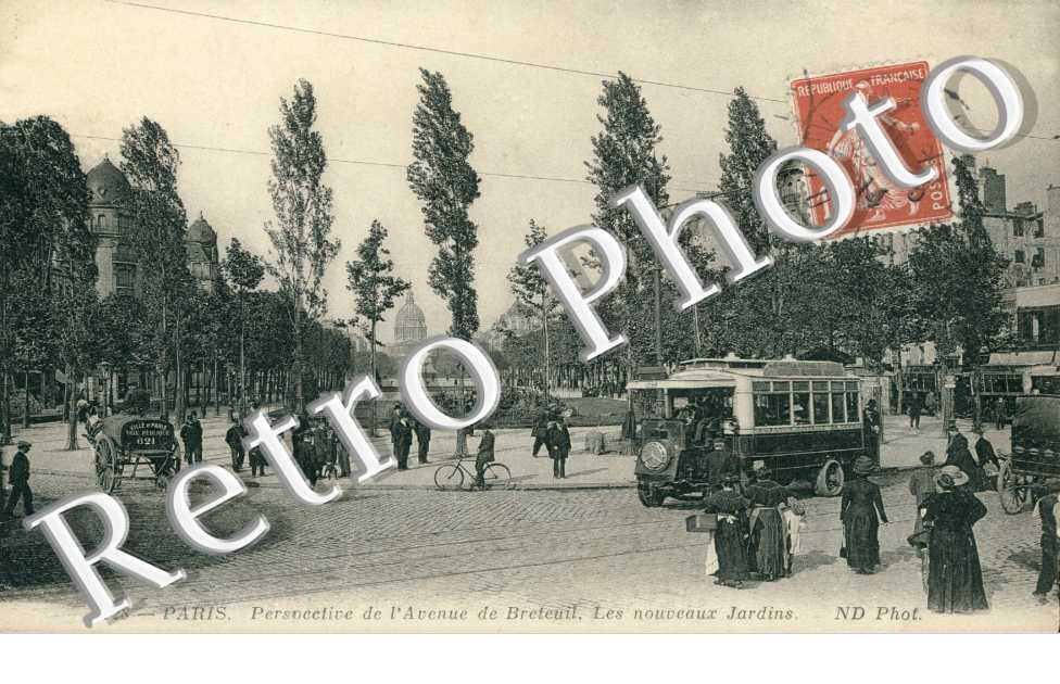 Avenue de Breteuil, les Nouveaux Jardins