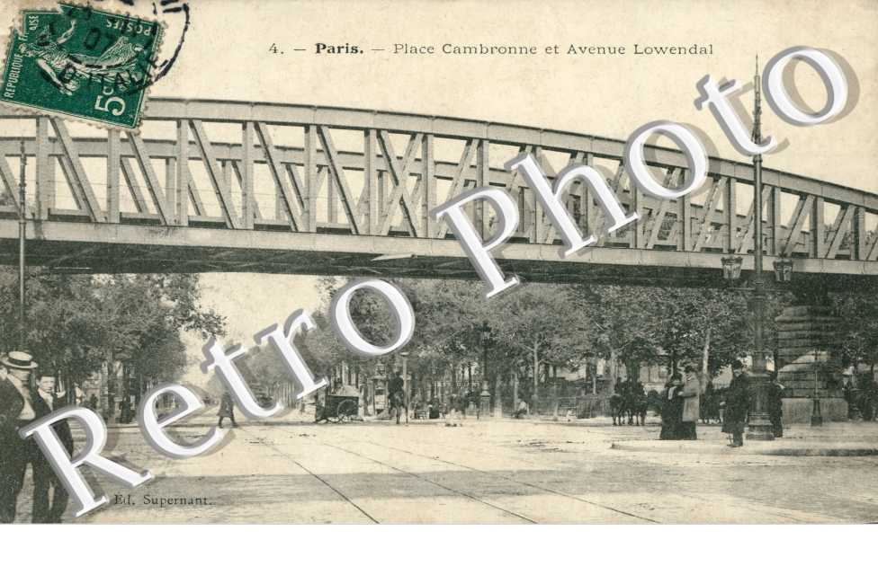 Place Cambronne et Avenue Lowendal