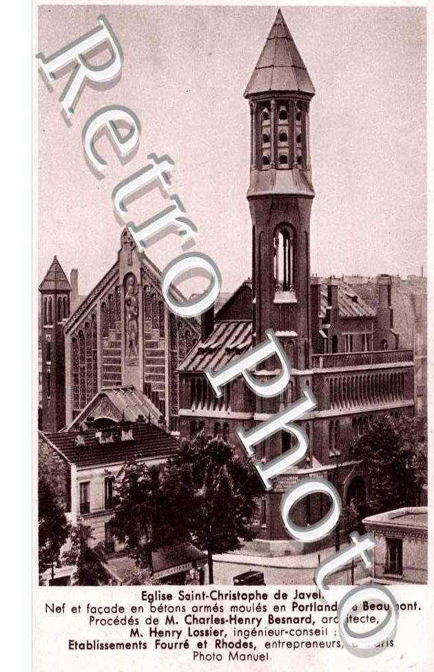 eglise Saint Christophe de Javel  28  rue de la Convention