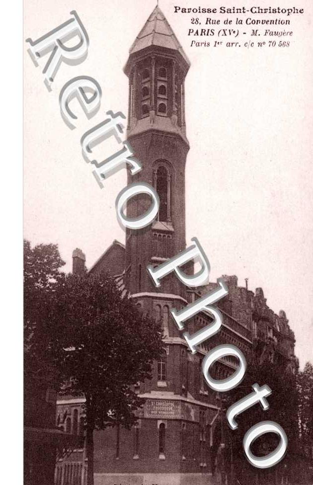 eglise Saint Christophe de Javel  28  rue de la Convention
