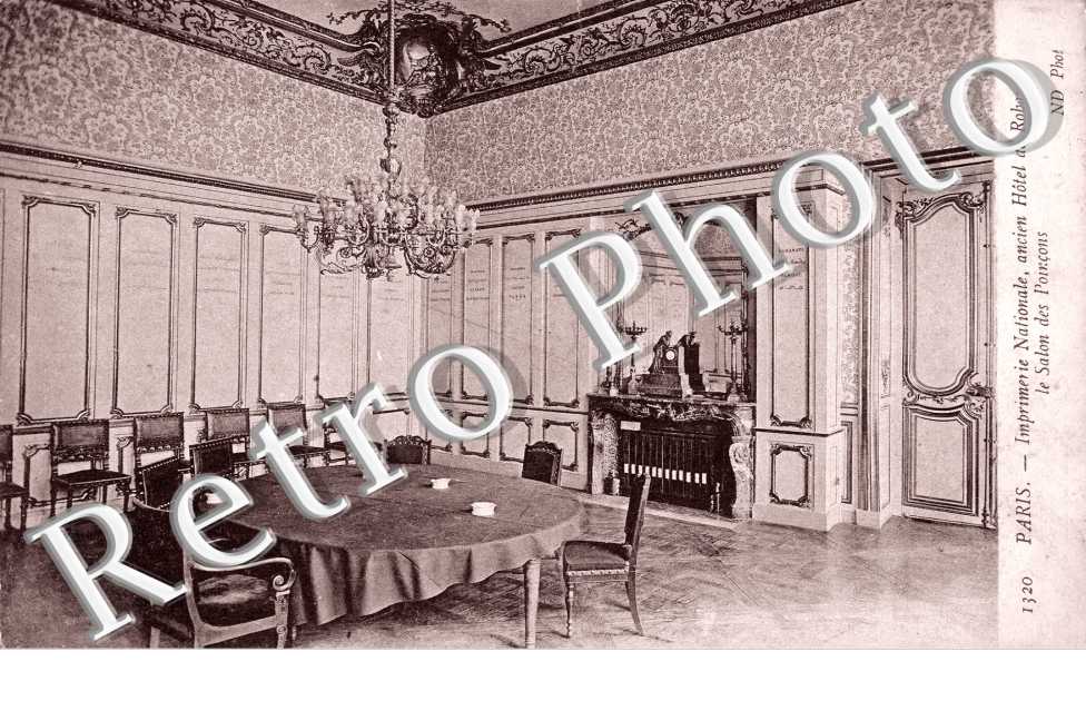 Imprimerie Nationale, le Salon des Poincons  27 rue de la Convention