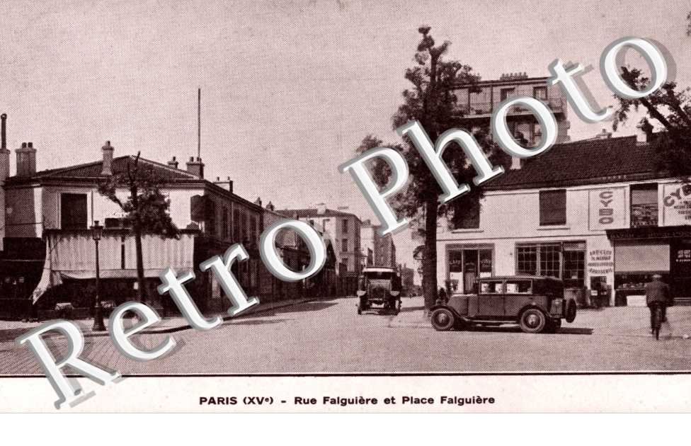 Rue Falguiere et Place