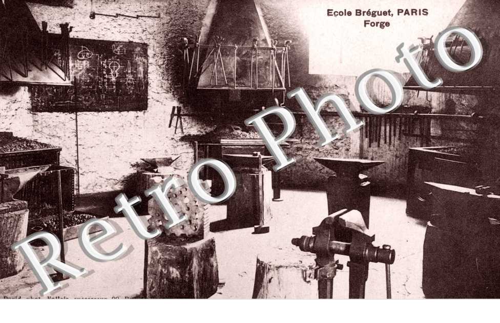 photo village 1900 81 83 rue Falguiere Ecole Breguet Forge 75