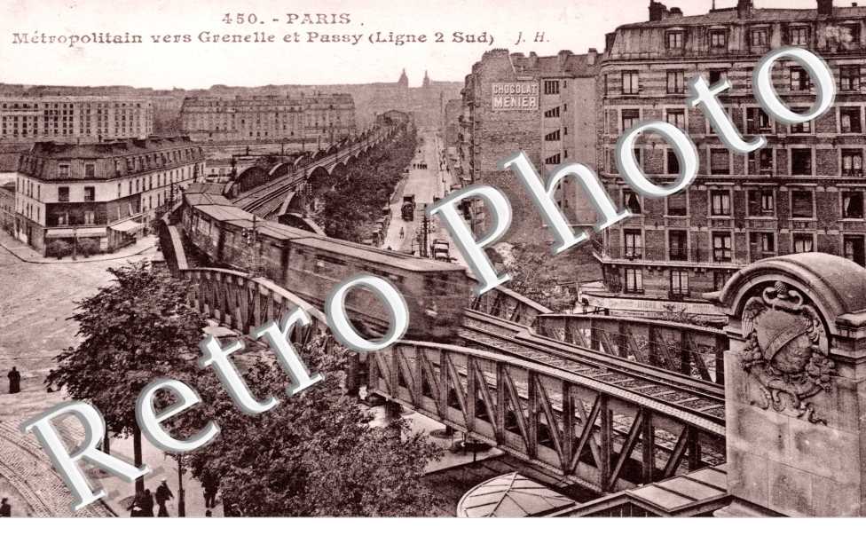 Metropolitain vers Grenelle et Passy