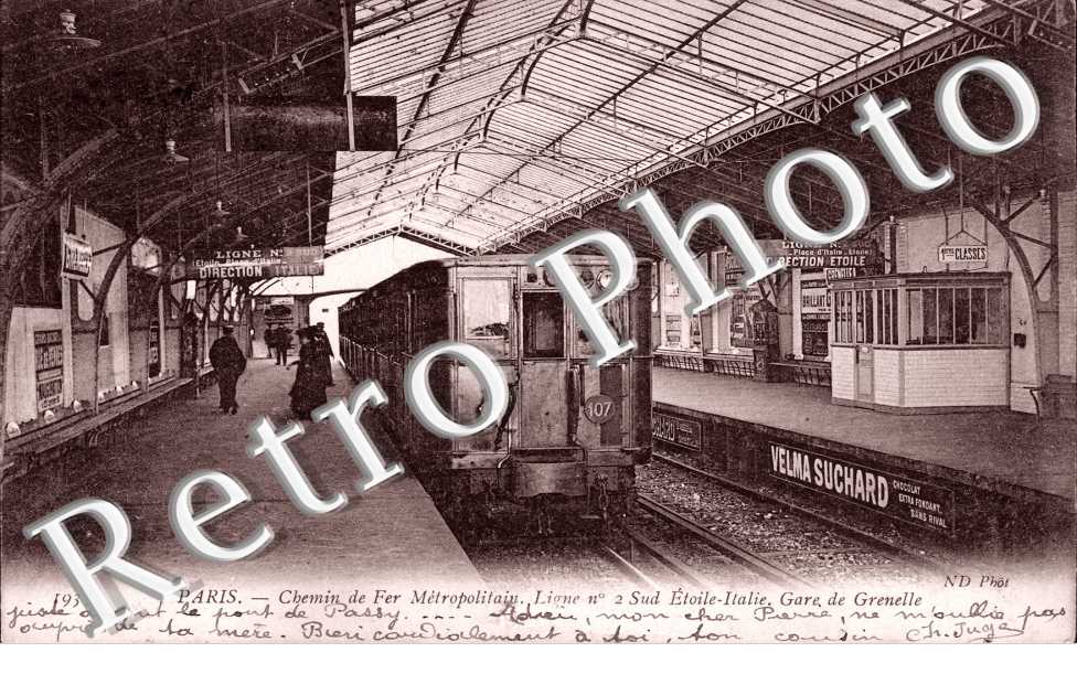 Chemin de Fer Metropolitain, Gare de Grenelle
