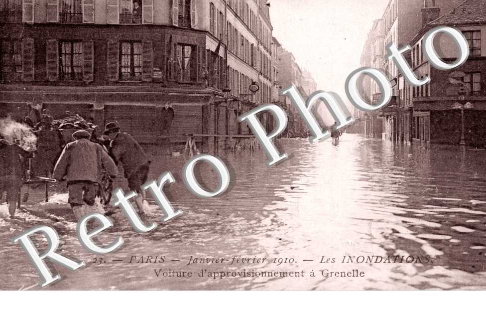 Voiture d'approvisionnement a Grenelle