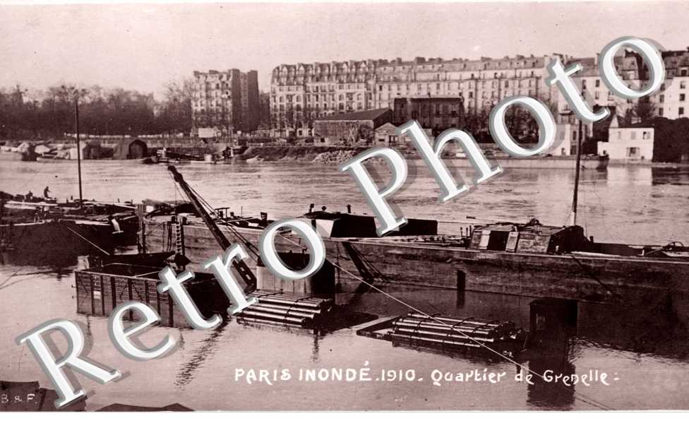 Inondations 1910, Quartier de Grenelle