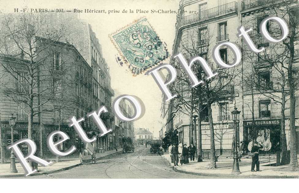 Rue Hericart prise de la place Saint-Charles