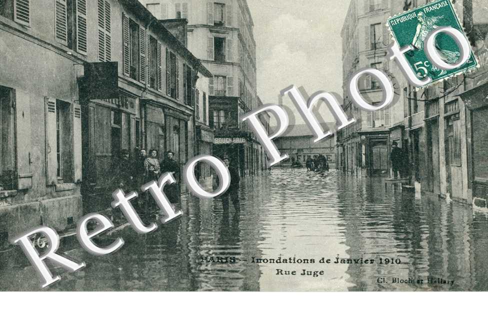 Inondations 1910, Rue Juge