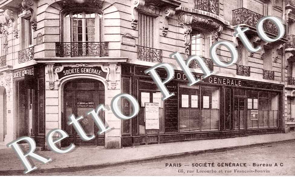 Societe Generale, Bureau AC  - 66 rue Lecourbe